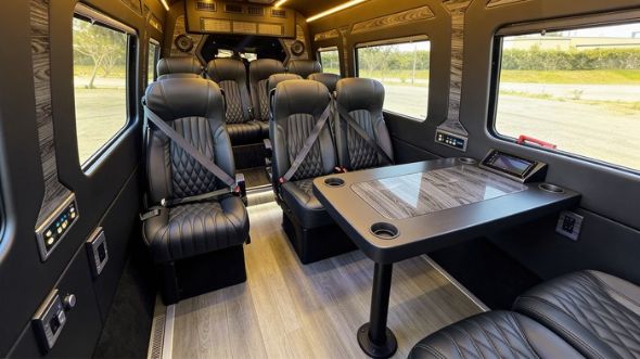 12 passenger sprinter van interior moore