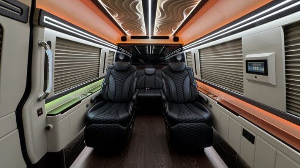 8 passenger sprinter van interior shawnee