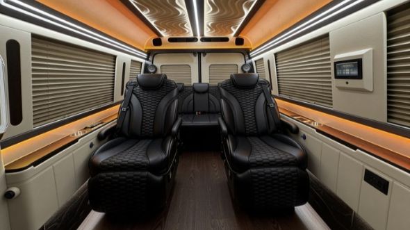 8 passenger sprinter van interior stillwater