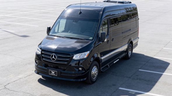 edmond wedding sprinter van rental