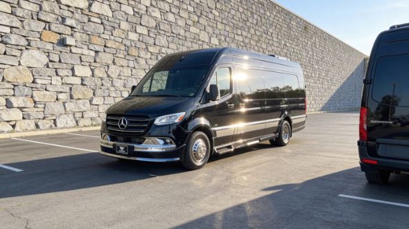 lawton wedding sprinter van rental