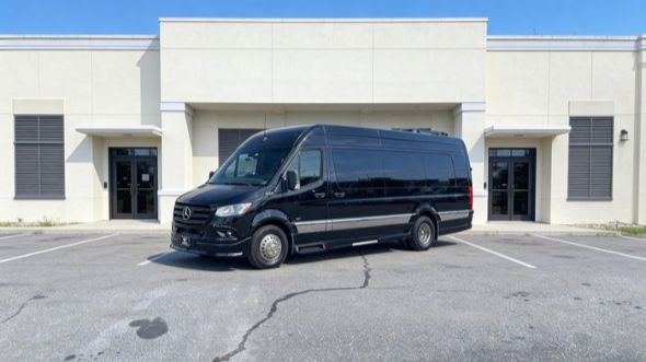 moore sporting event sprinter van rental