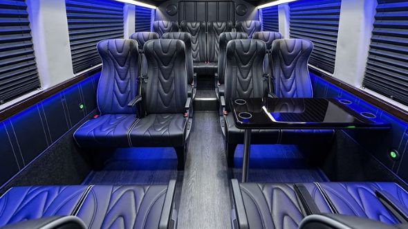 norman 20 passenger sprinter van interior