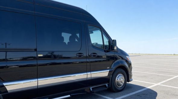 shawnee airport sprinter van service
