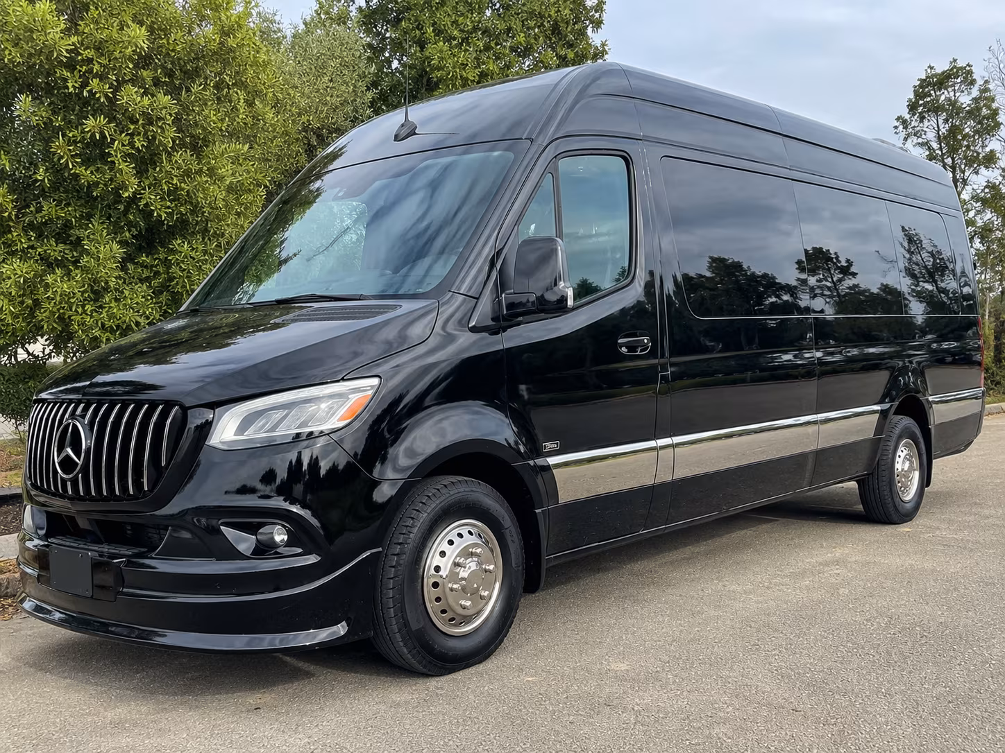 conference and convention attendee sprinter van transportation in norman oklahoma