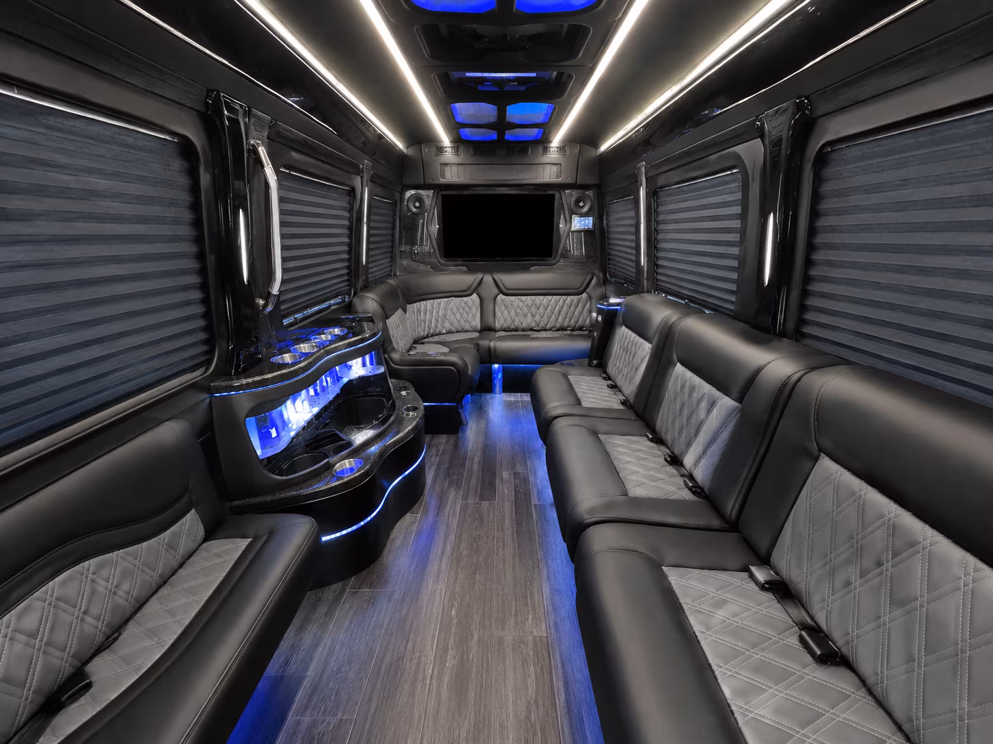 hotel block transfers and multi venue guest shuttles with a norman private event sprinter van