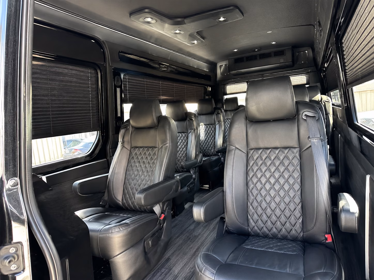 norman 10 passenger sprinter van interior