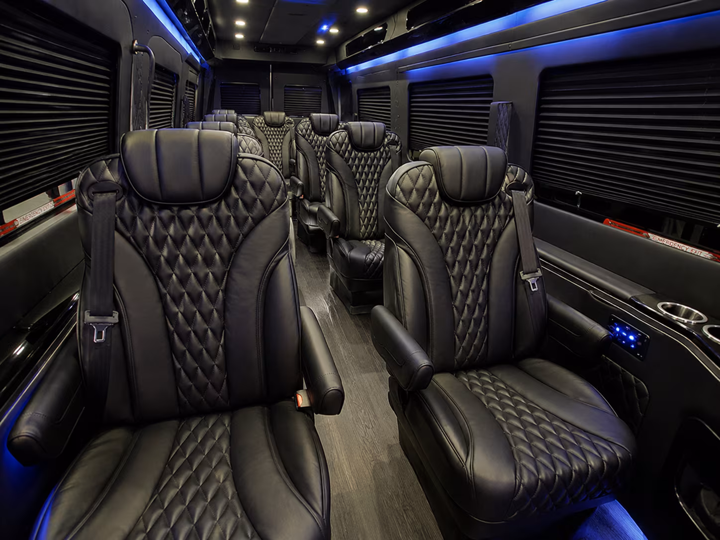 norman 12 passenger sprinter van interior