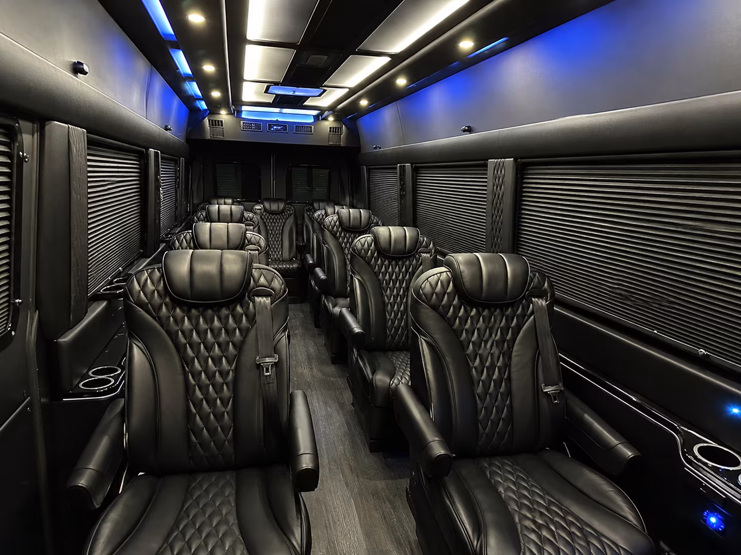 norman 8 passenger sprinter van inside