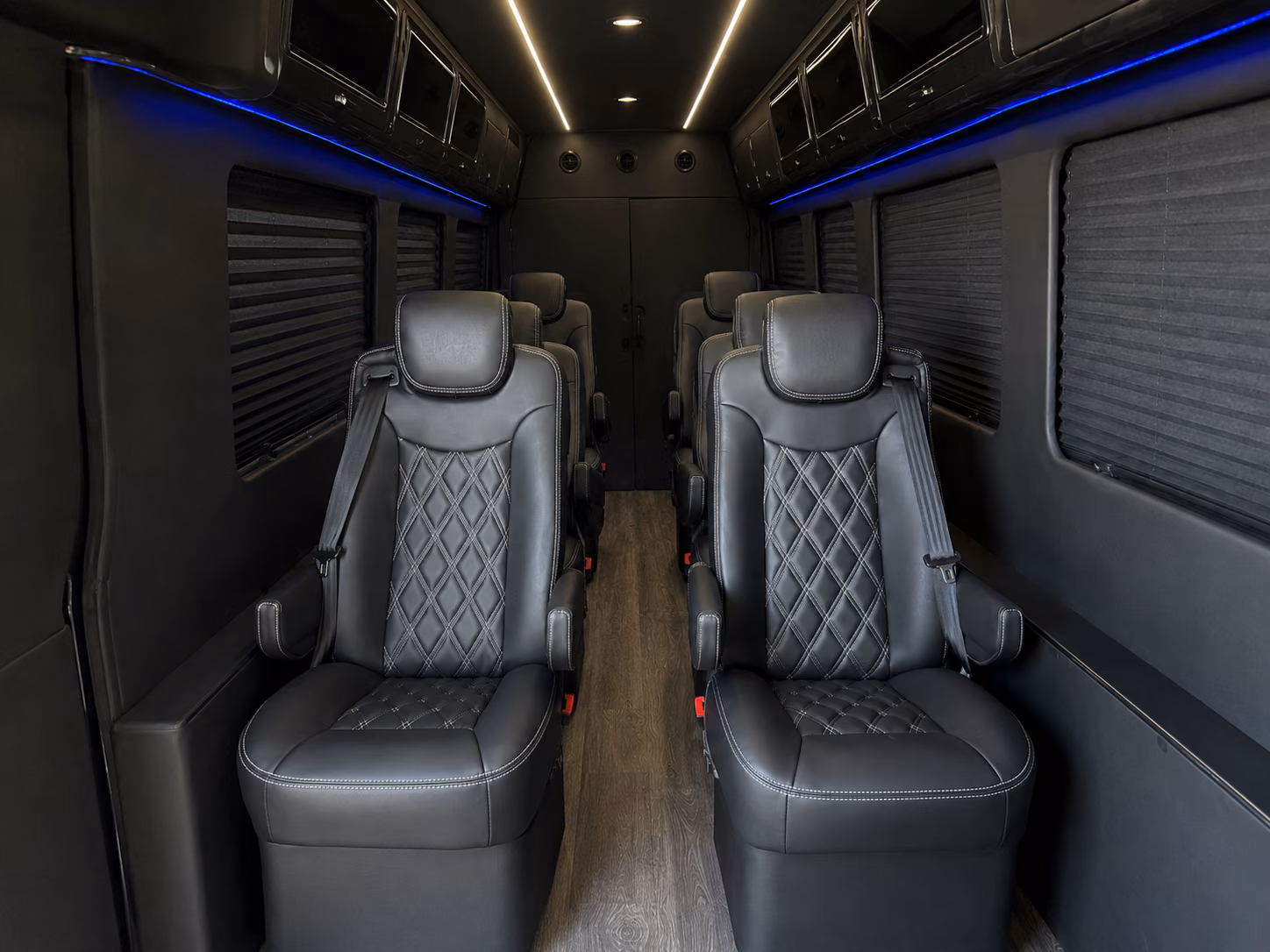 norman 8 passenger sprinter van interior
