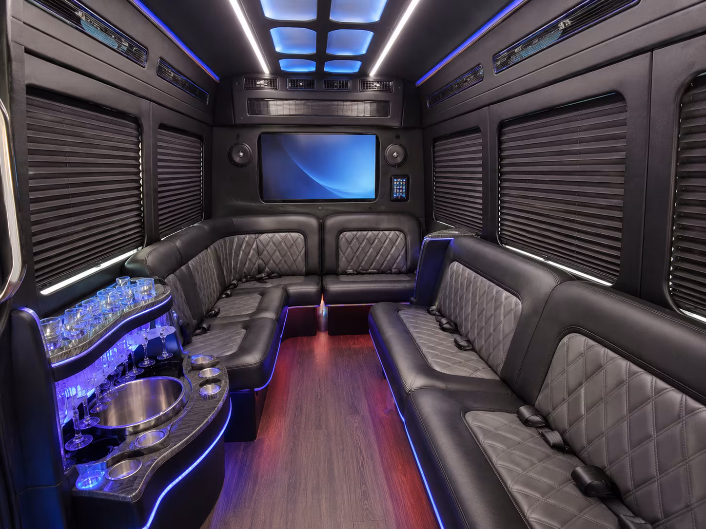 norman sprinter limousine interior