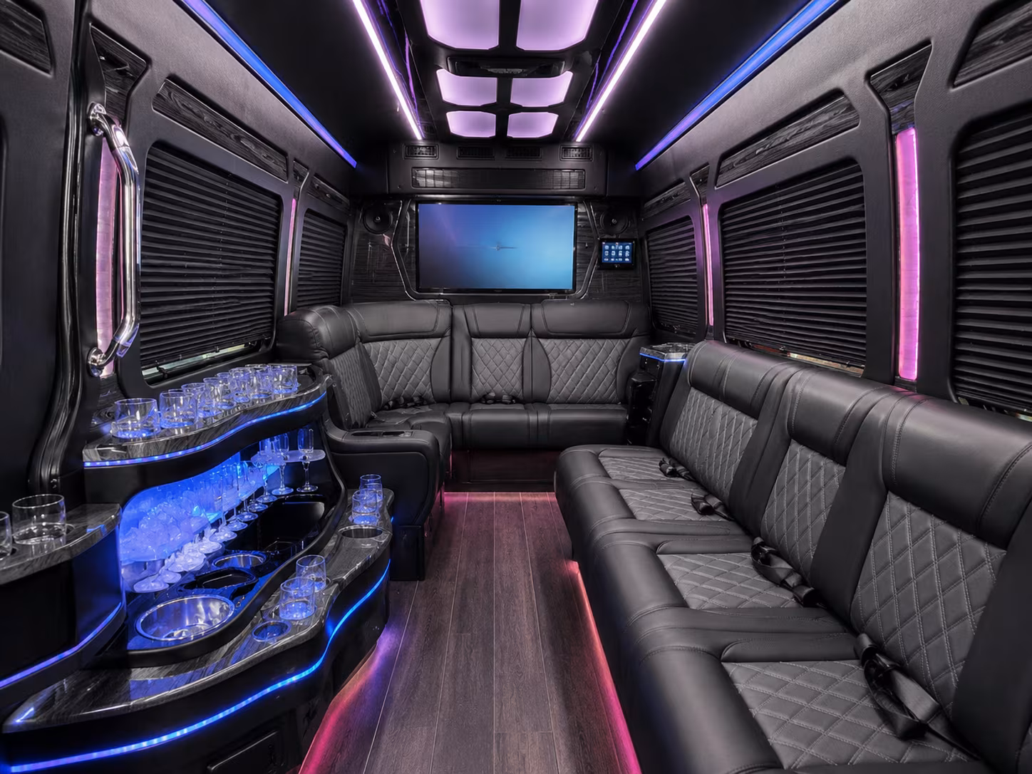 norman wedding sprinter van rental