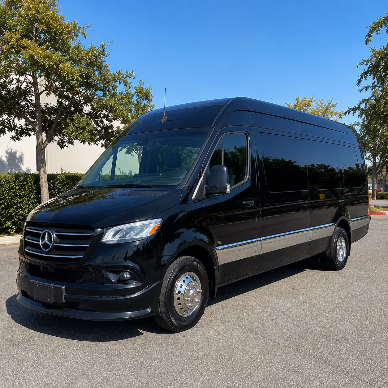 sprinter van rentals for prom photo stops at norman parks and landmarks